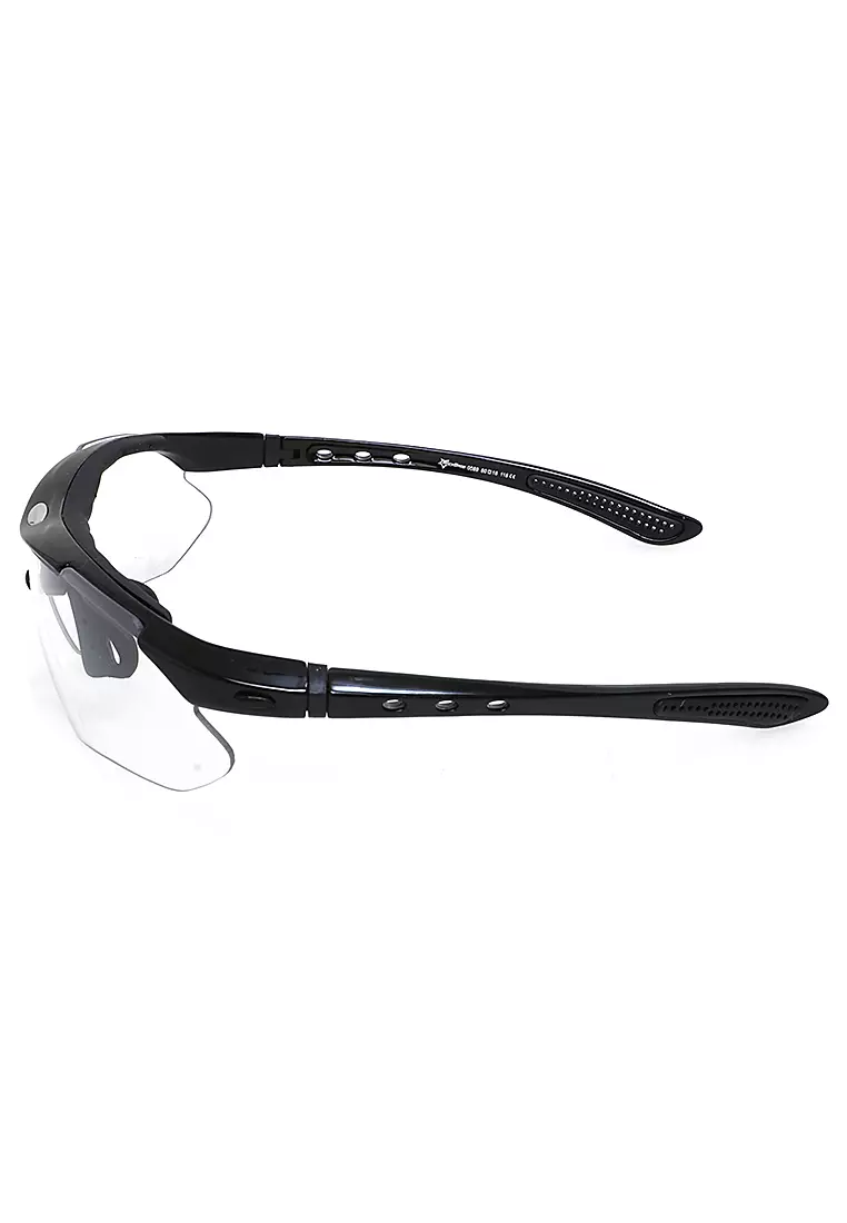 Elodie Kacamata Sepeda Olahraga Unisex Lensa Photochromic Classic UV Protection Material Polycarbonate ORIGINAL - Black