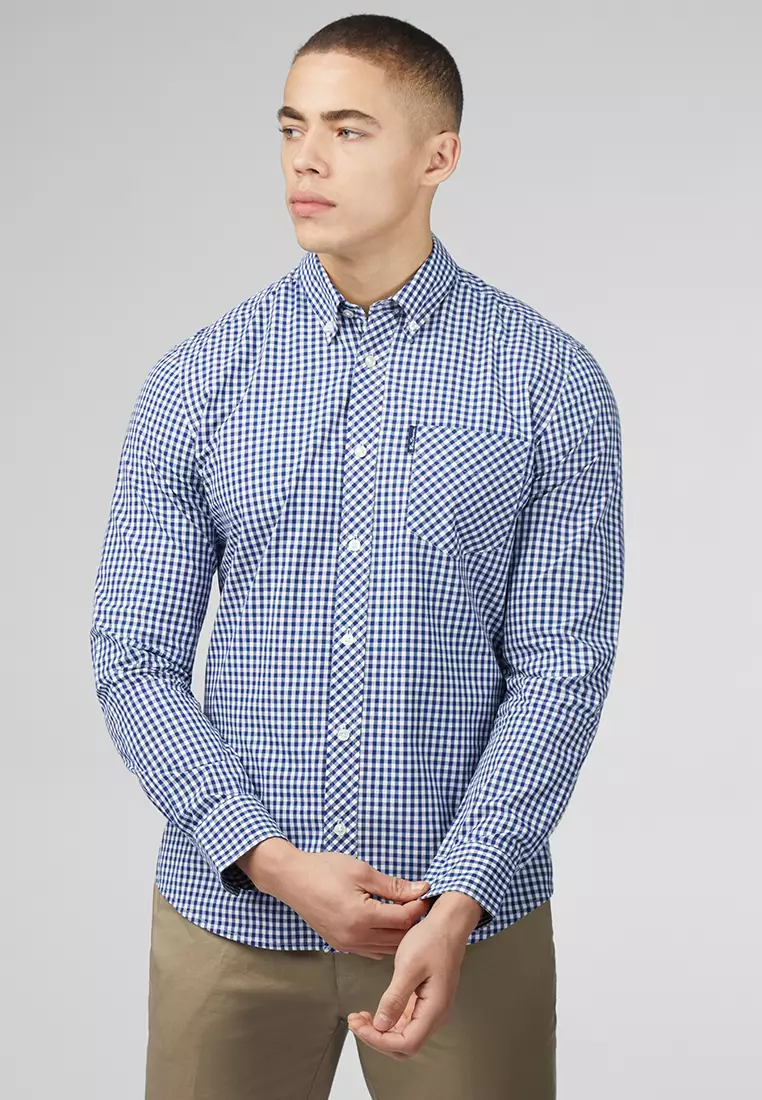 Ben Sherman Long Sleeves Signature Gingham Shirt 2024 | Buy Ben Sherman ...