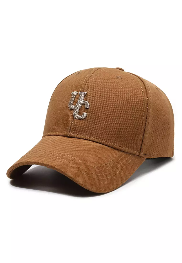 Kings Collection UC Embroidery Brown Adjustable Baseball Cap