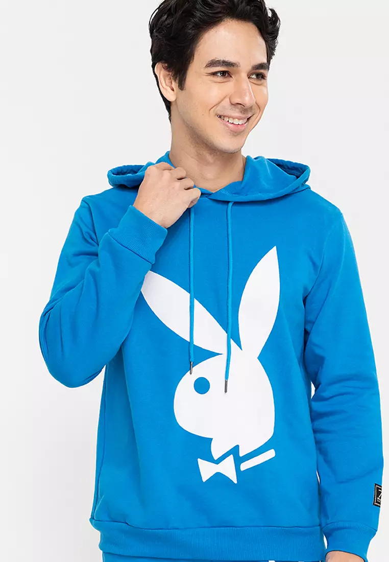 Playboy bunny sweatshirt blue sale