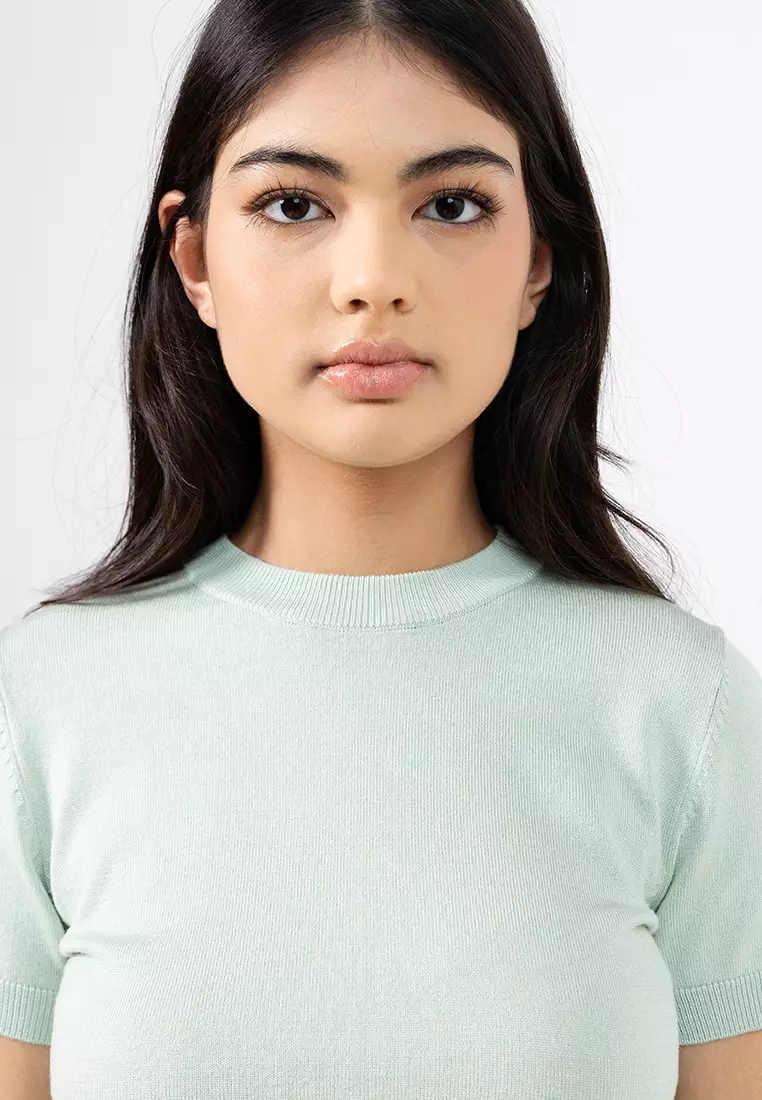 Catherine Short Sleeve Knit