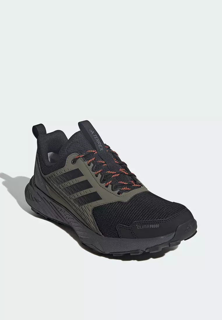 Hiking Terrex Tracefinder 2 CLIMAPROOF Trail Running Shoes Men Green JR7768