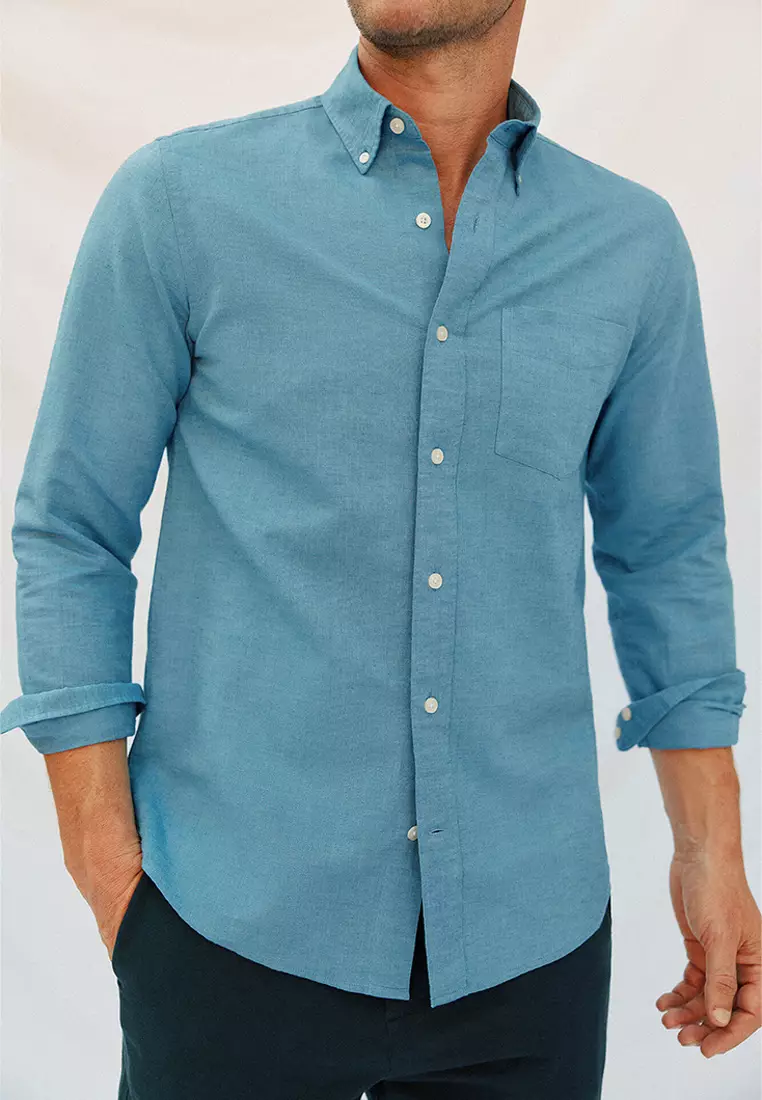 Plain Linen Cotton Shirt