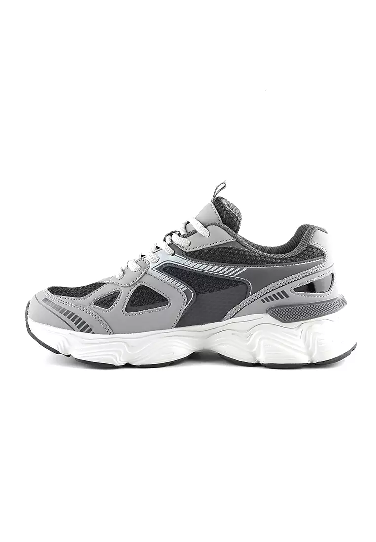 Jackson Redo 1JY Dark Grey- Sepatu Sneakers Pria