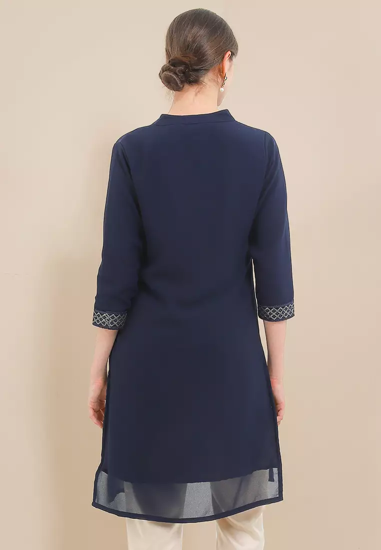 Chanira Festive Zelda Tunic - Navy