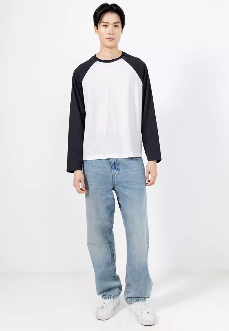 Organic Cropped Fit Long Sleeves Tee