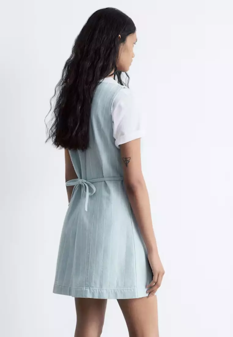 A-Line Denim Mini Dress
