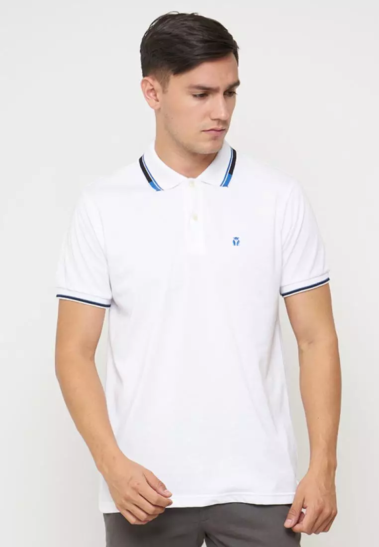 Matsuda Kaus Kerah Pria Polo Shirt Chino