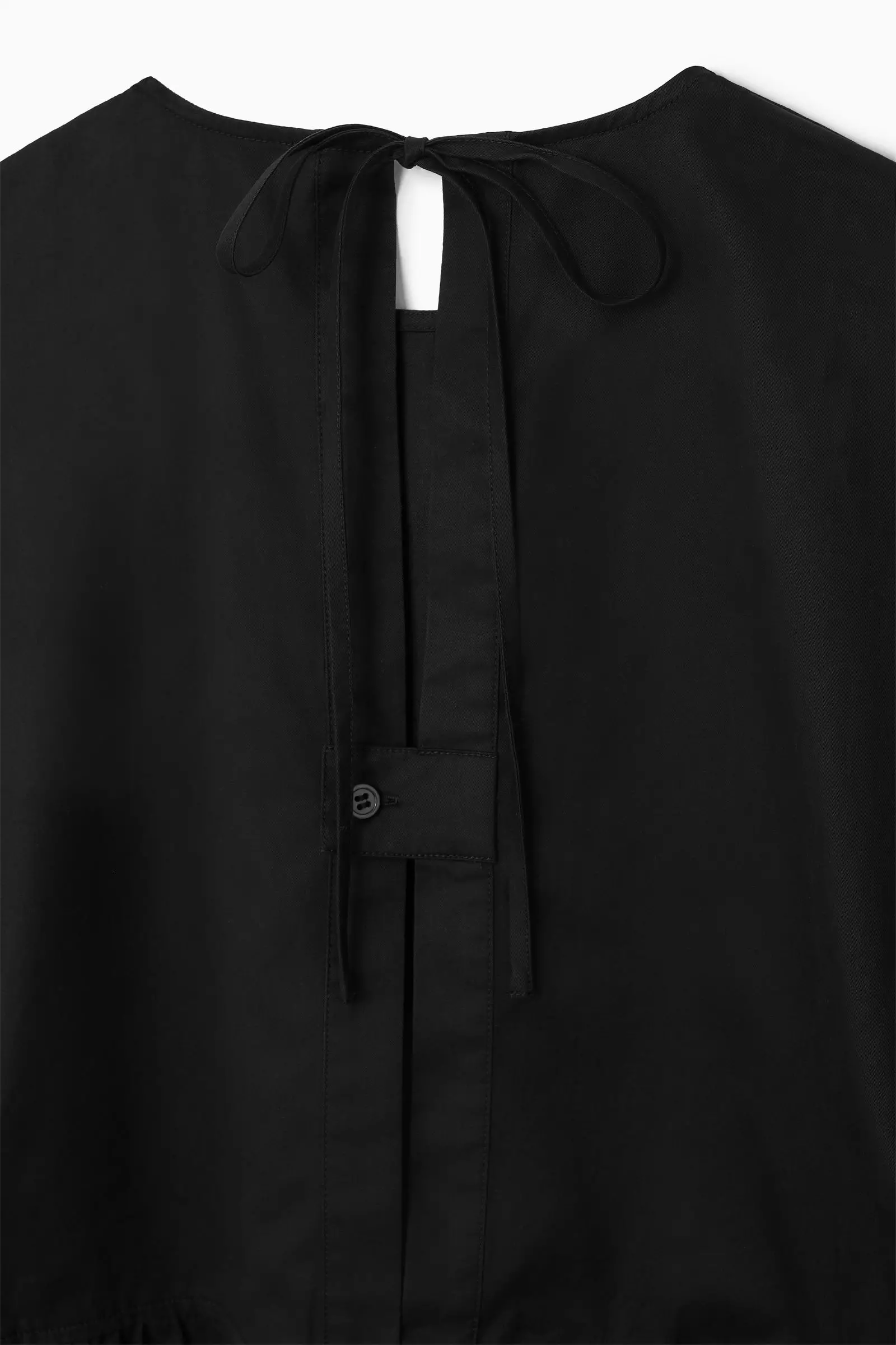 Open-Back Tunic Mini Dress