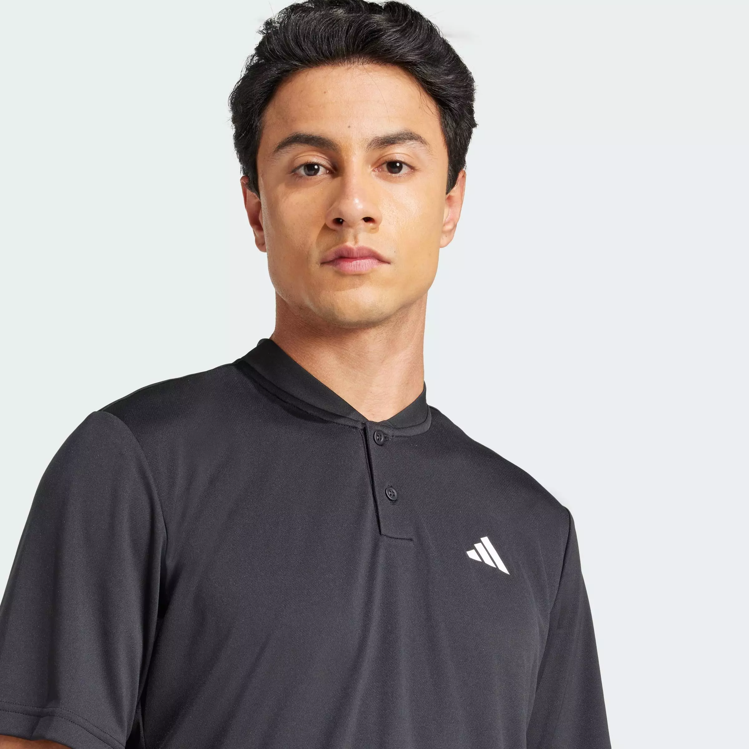 Tennis & Padel Tennis Club Tennis Climacool Henley Shirt Men Black JH3393