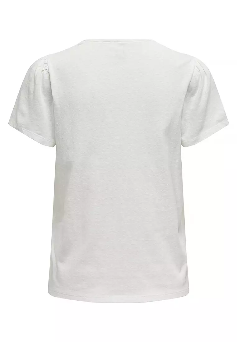 Benita Short Sleeves V-Neck Top