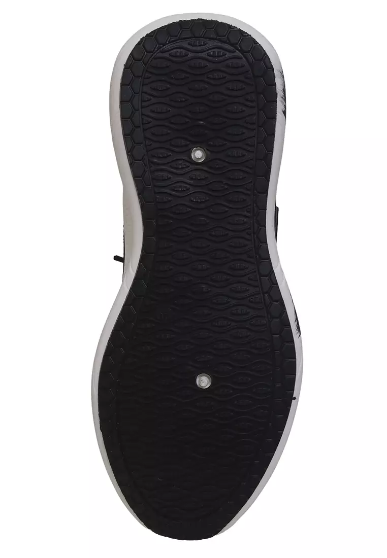 Anando Sepatu Sneakers Pria Desain Ringan Casual Sporty Shoes Material Mesh ORIGINAL - Black