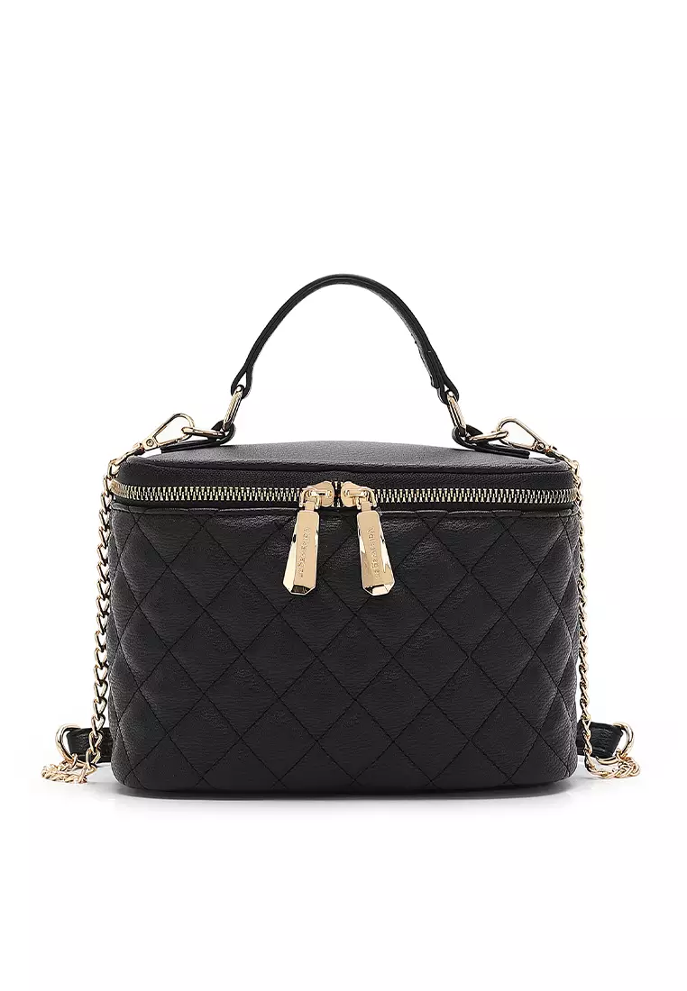 Quilted sales side bag