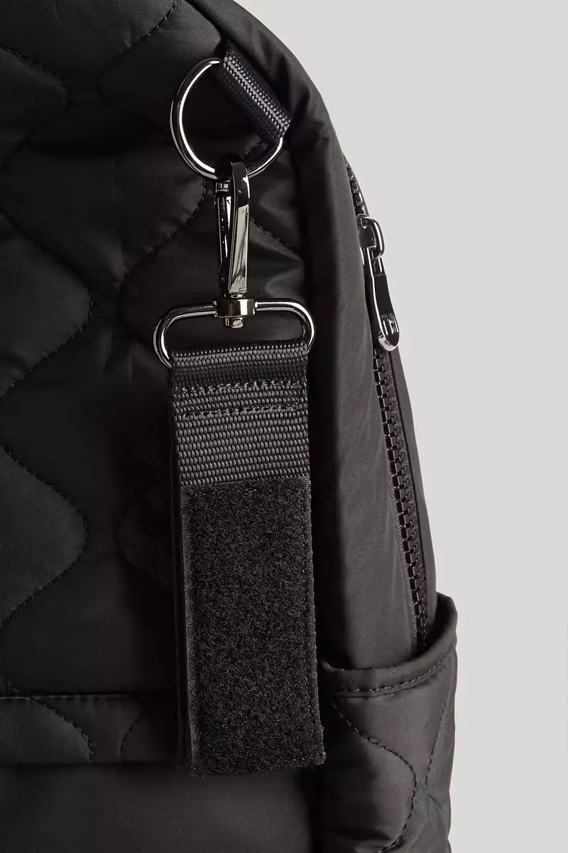 Mothercare Black Quilted Backpack Changing Bag -  Tas Travel Perlengkapan Popok Bayi