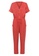 French Connection red Airietta Lyocell Jumpsuit 28707AA97A1779GS_4