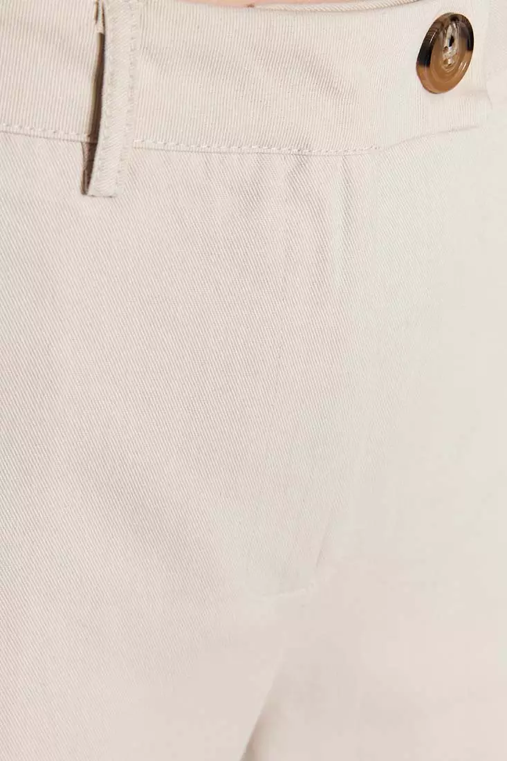 Wide Legs Woven Trousers