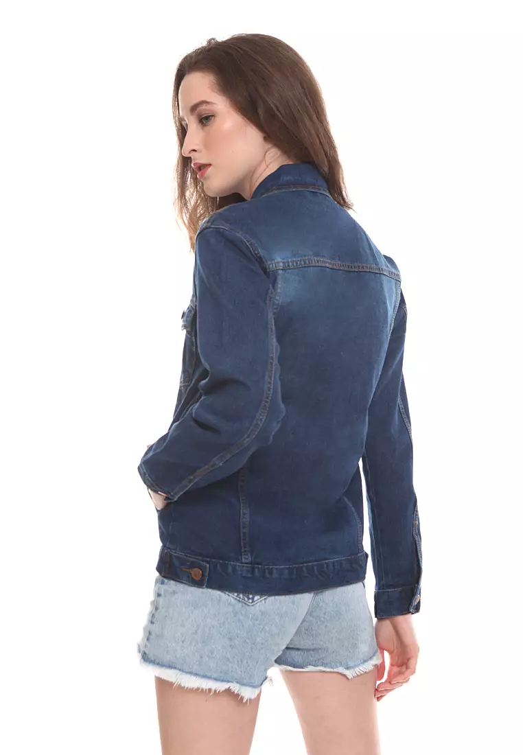 Jaket Denim Regular Deep Blue Wash JD2004