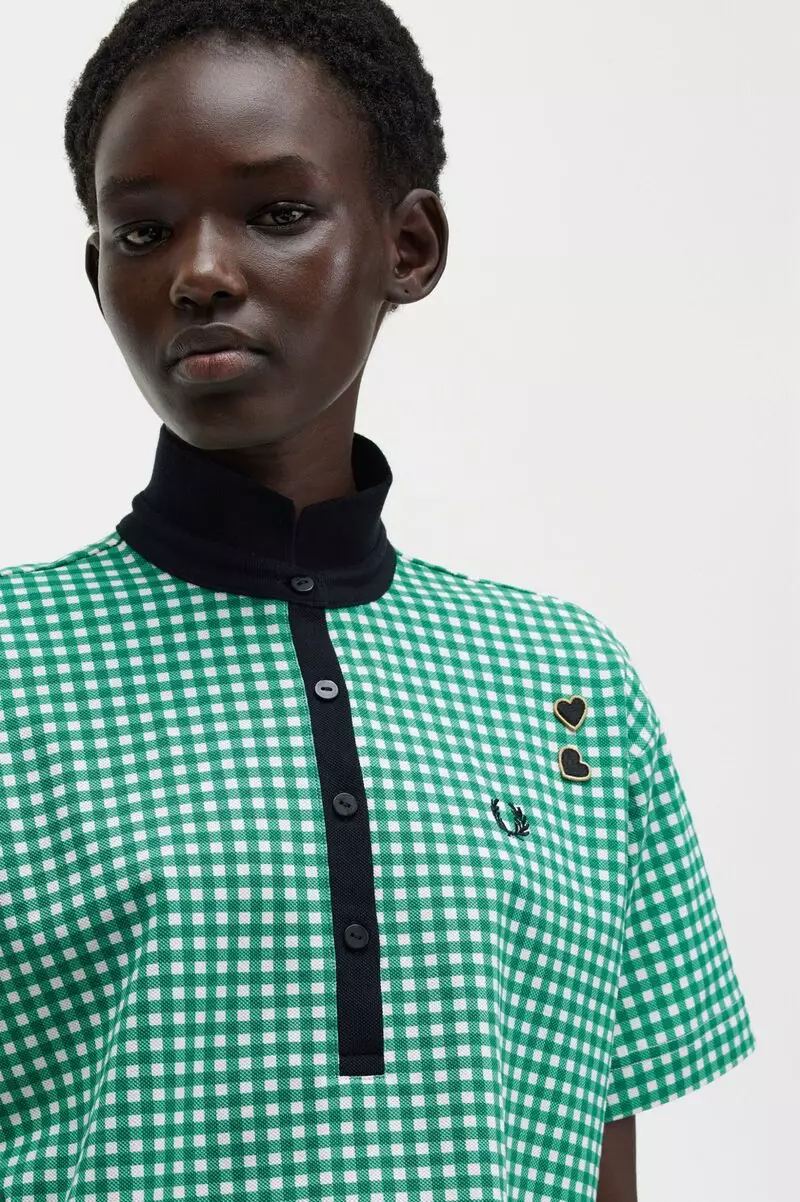 Buy Fred Perry Fred Perry SG5113 Amy Winehouse Cropped Gingham