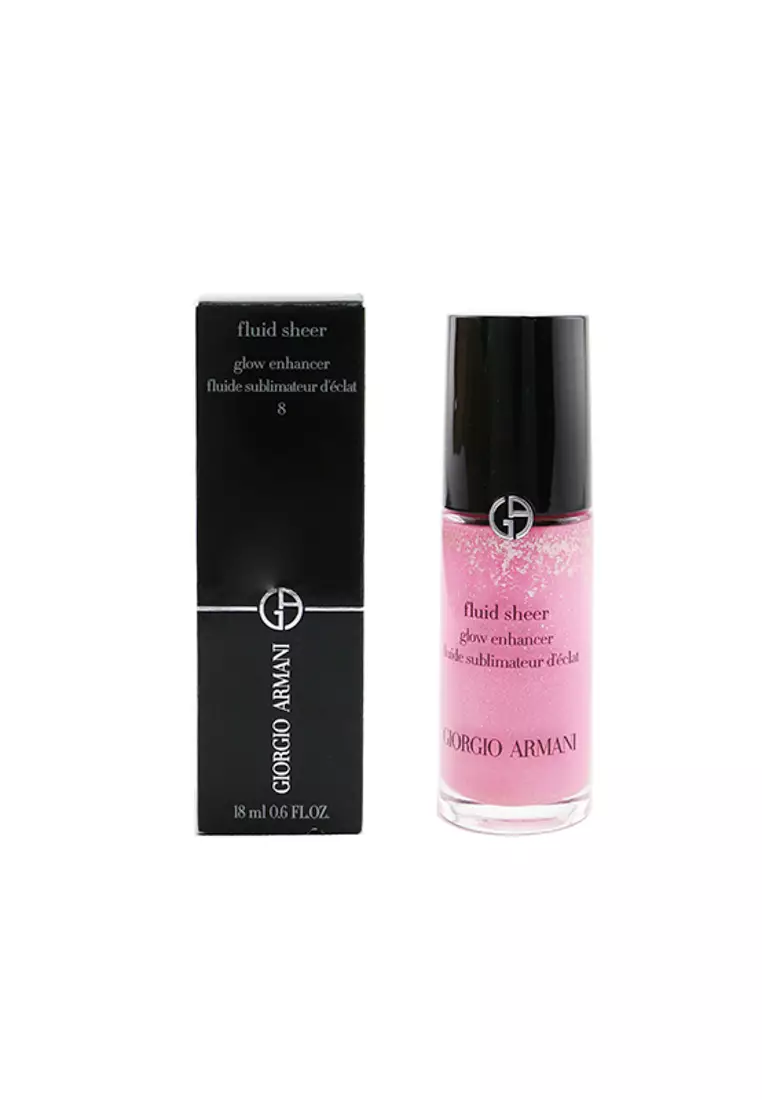 Discount on Giorgio Armani  shoes - SKU: Giorgio Armani - Fluid Sheer Glow Enhancer (Mini) - # 08 Pink 18ml/0.6oz