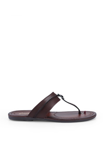 Louis Cuppers brown Chappal Sandals 7C796SH74EF34AGS_1