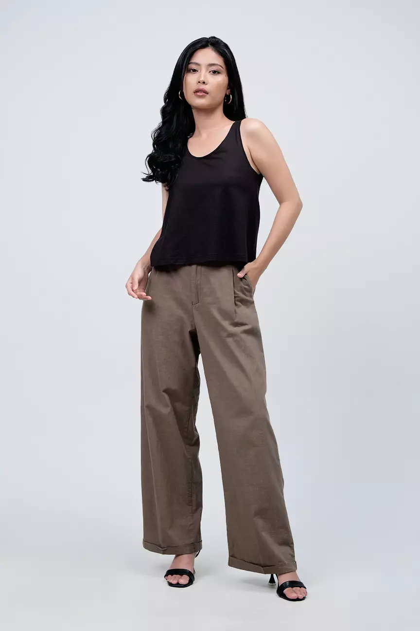 Tanktop Wanita Lovisa Black