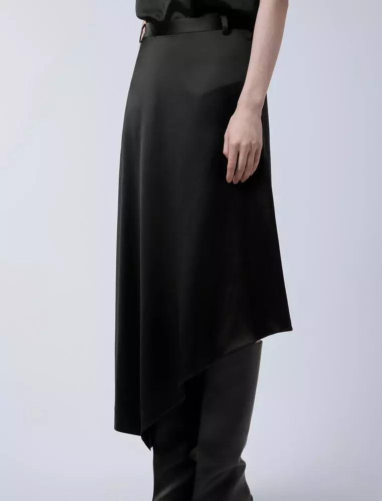 时尚潮流超长款腰裙