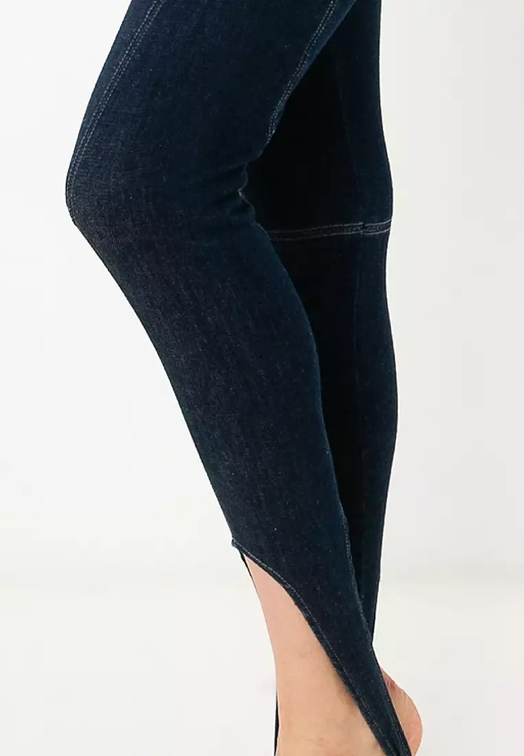Bershka Equestrian Denim Leggings 2025 Buy Bershka Online