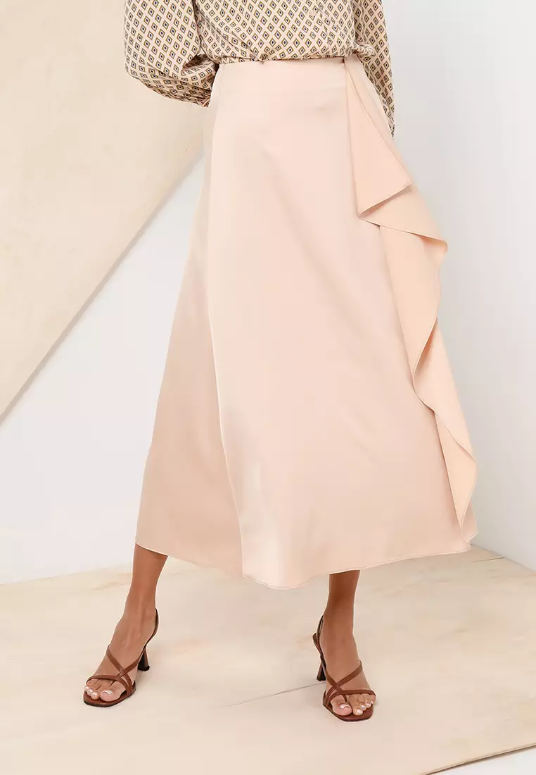 A line skirt zalora Clearance