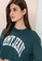Tommy Hilfiger green Oversized Crop College Tee A3A59AAA38FEA2GS_6