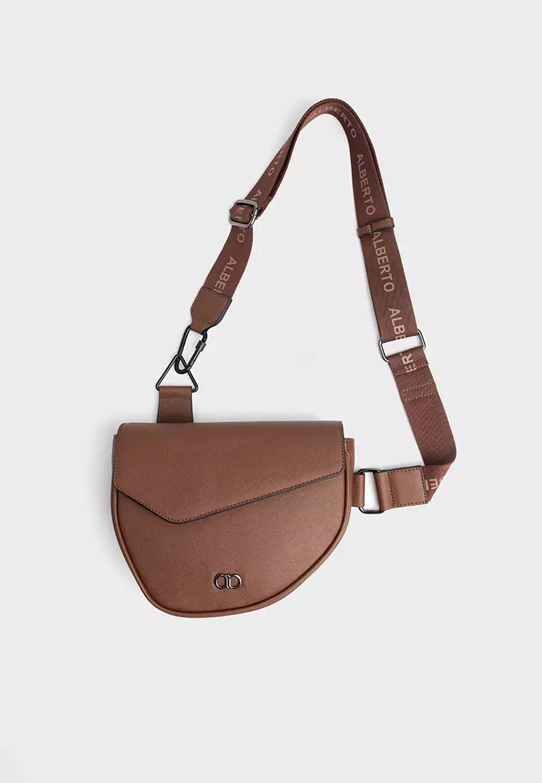 ALBERTO Men's Prisma Otto Crossbody Bag