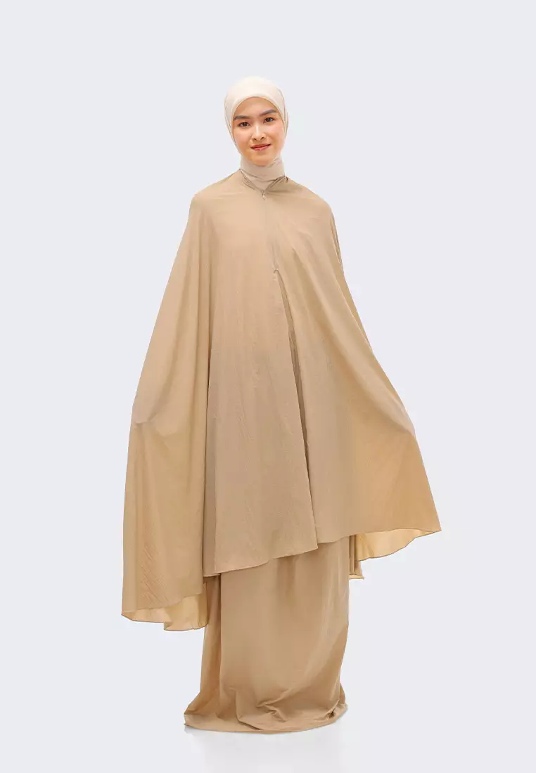 Ria Miranda Hazelnut Lathif Mukena Travel