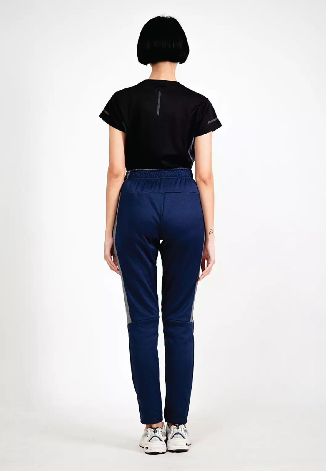 Tiento Setelan Olahraga Wanita Kaos Lari Dry Fit Lengan Pendek Baju Running Celana Panjang Training Gym Fitness Sport Extra Lite