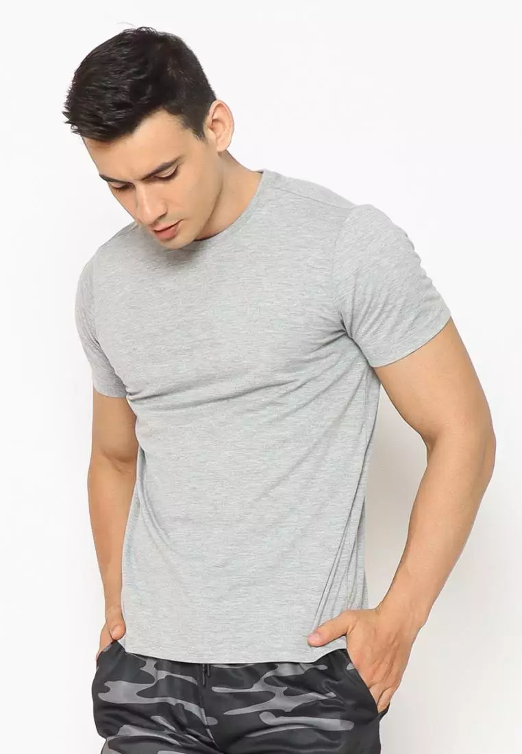 FITWEAR - GRIFFIN BASIC MEN T-SHIRT S/S - Grey