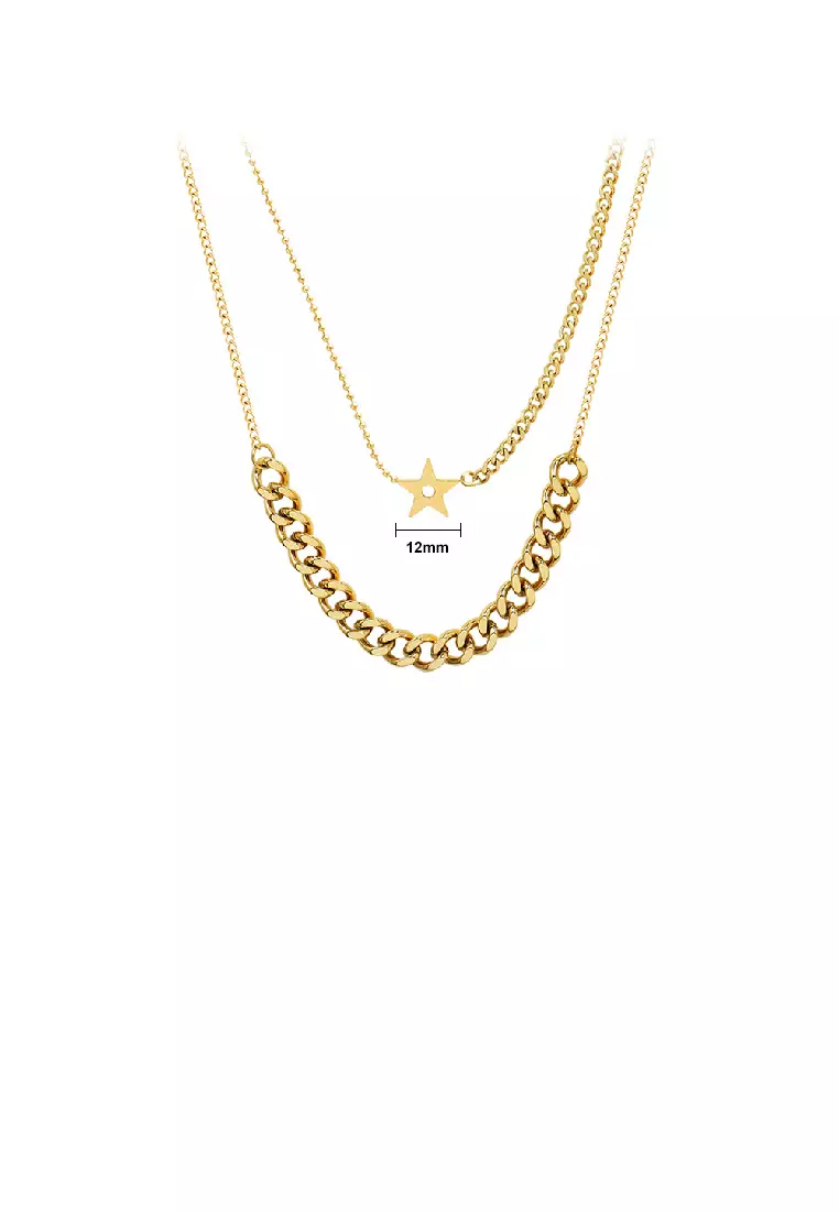 Double layer neck chain shop