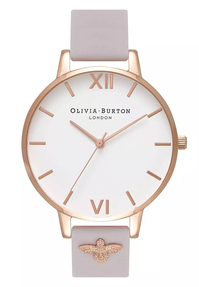 Olivia burton store metal strap watch