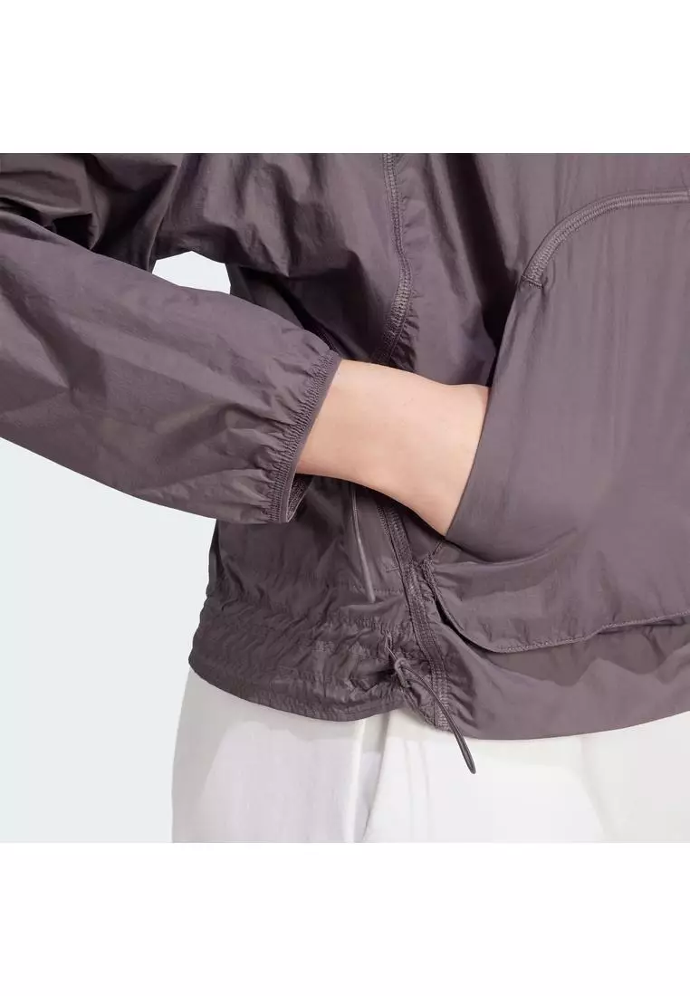 ◆adidas◆ City Escape Lightweight Windbreaker Light Purple adidas City Escape Lightweight Windbreaker - Purple | Free