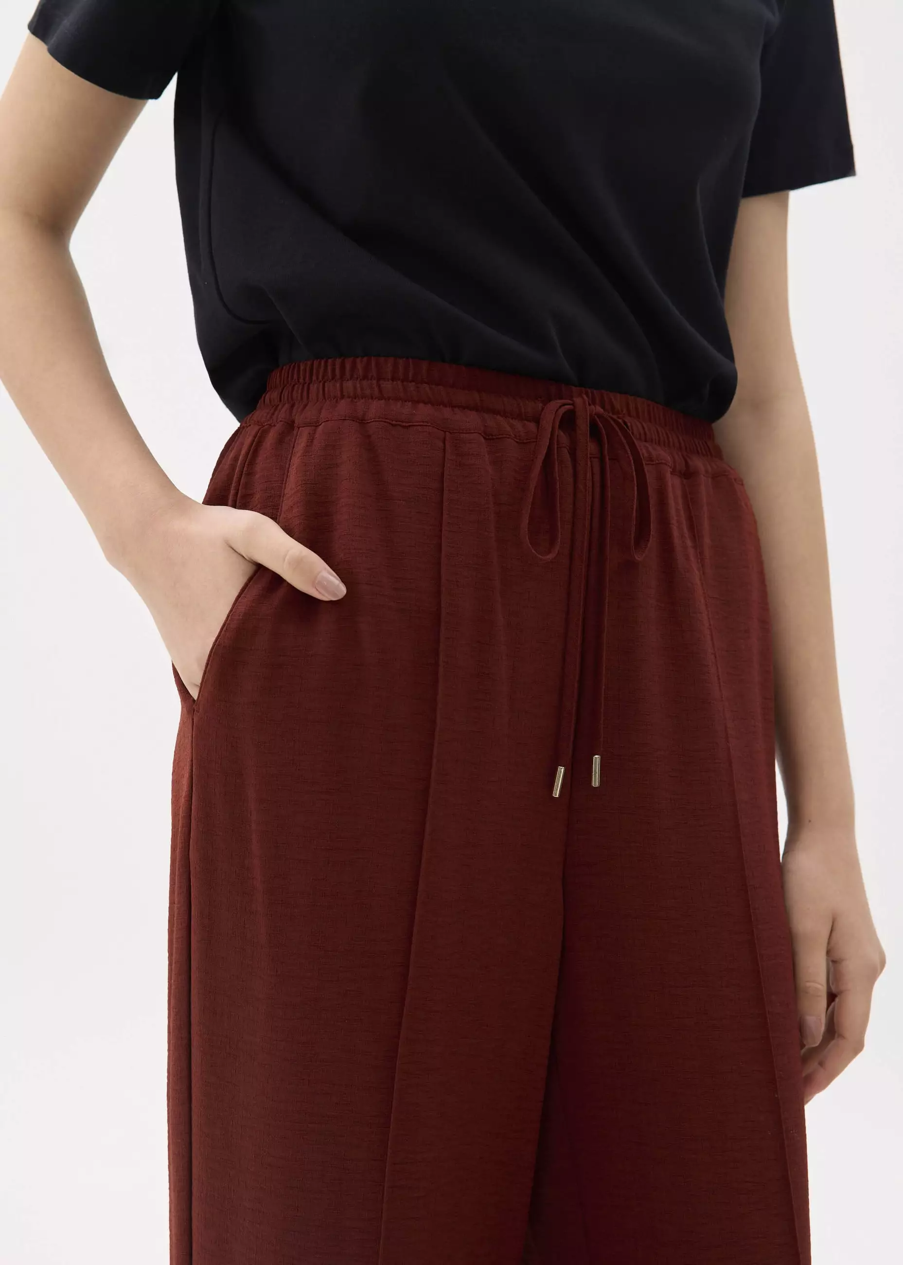 Celana Wanita - Leggy™ Elastic High Waist Straight Leg Pants