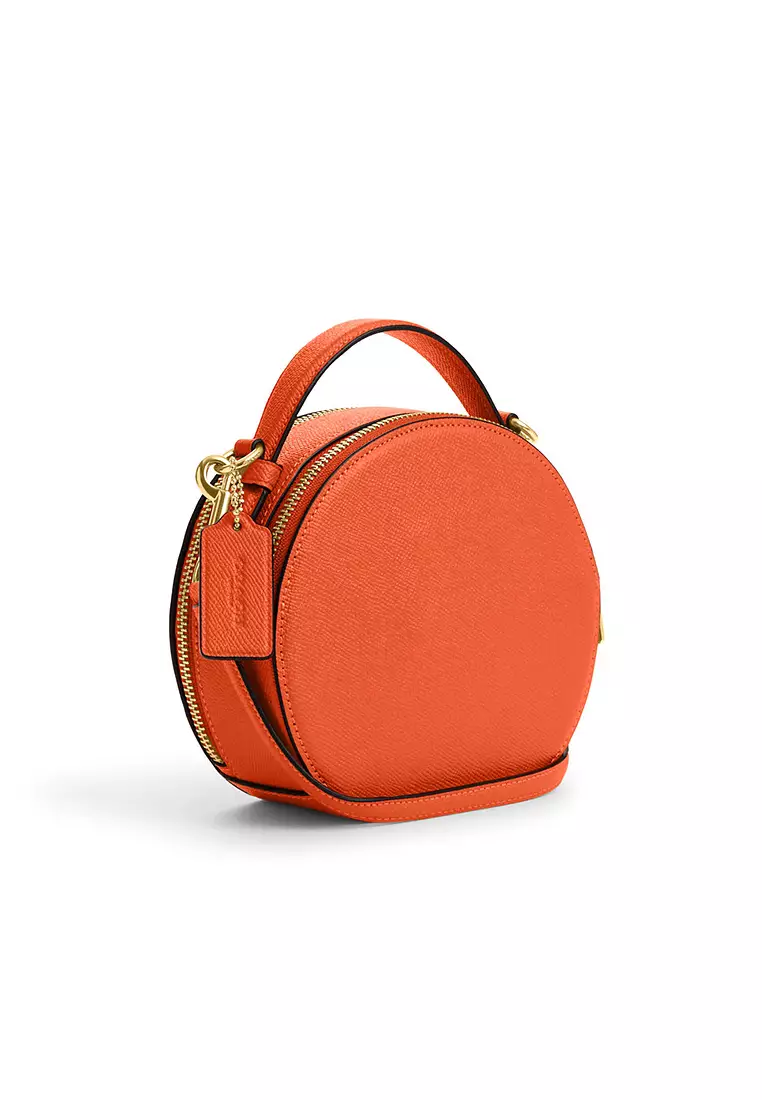 Coach canteen hotsell leather crossbody bag