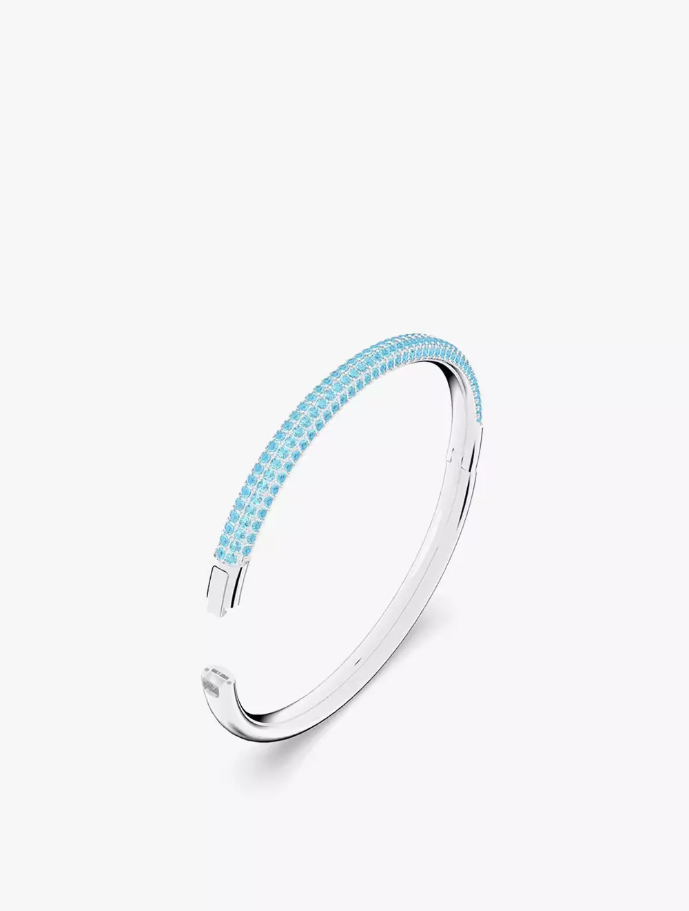 Dextera Bangle, Blue, Stainless Steel