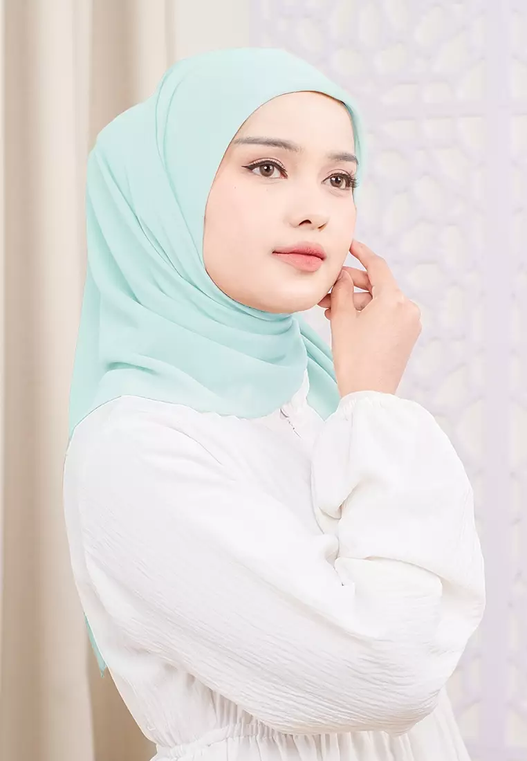 HIJAB INSTAN VIERA-CYAN