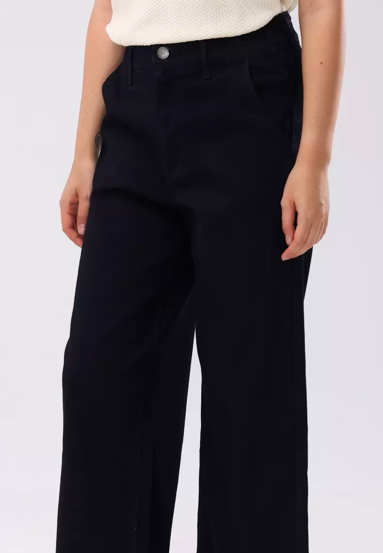 Denim Wide Leg Pants Ladies