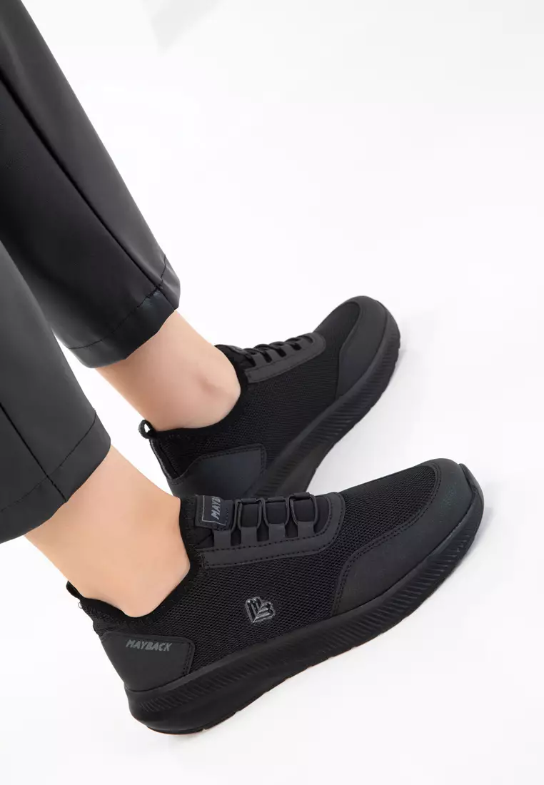 Black-Black Women's Sneaker 20779