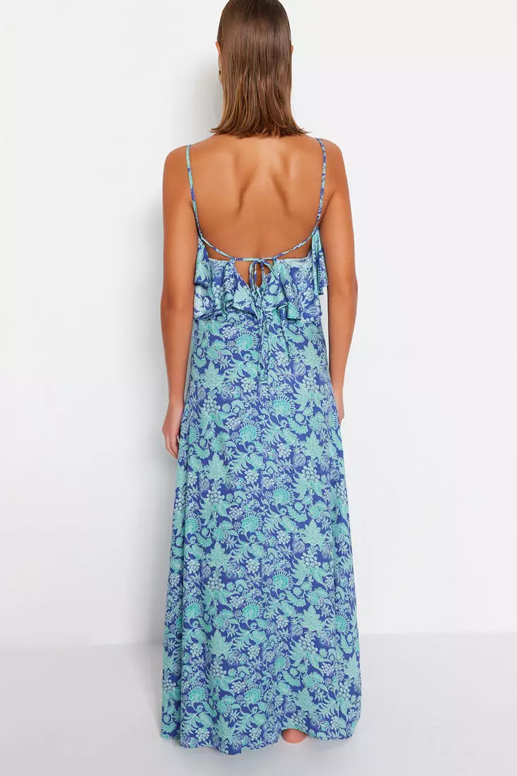 Ruffle Beach Dress