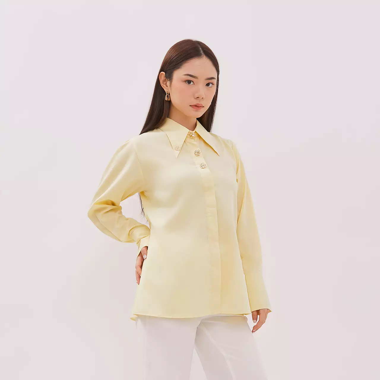 Chanté - Gaura Shirt in Butter Yellow