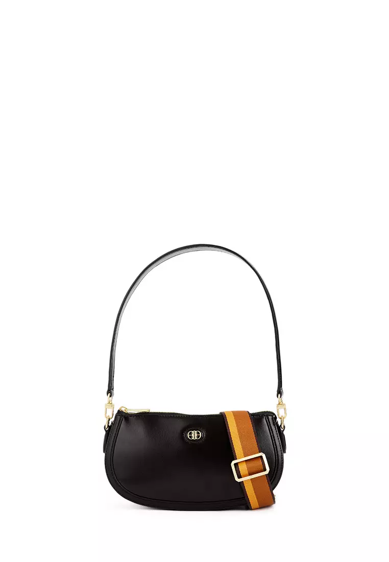 Black Tricia Small Shoulder Bag