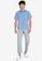 ZALORA BASICS blue Hanging Pocket Short Sleeve Shirt DB2ACAA13BCD48GS_4