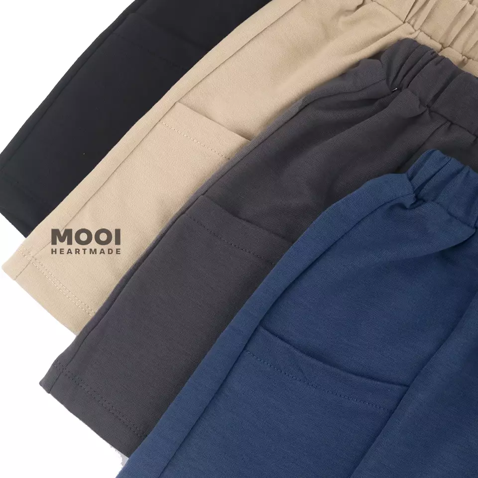 Mooi Celana Pendek Anak Luke Short Pants - Steel Navy