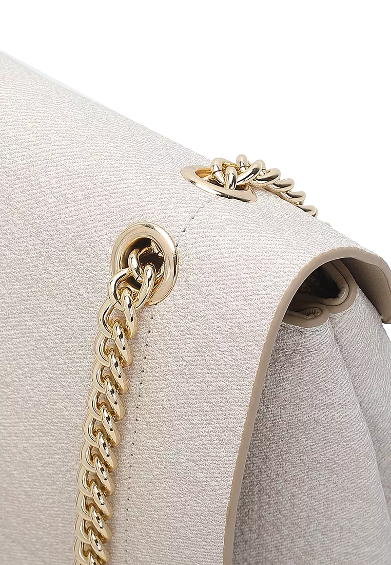 Women's Sling Bag / Crossbody Bag / Shoulder Bag (Tas Selempang Wanita / Tas Bahu Wanita) - Putih