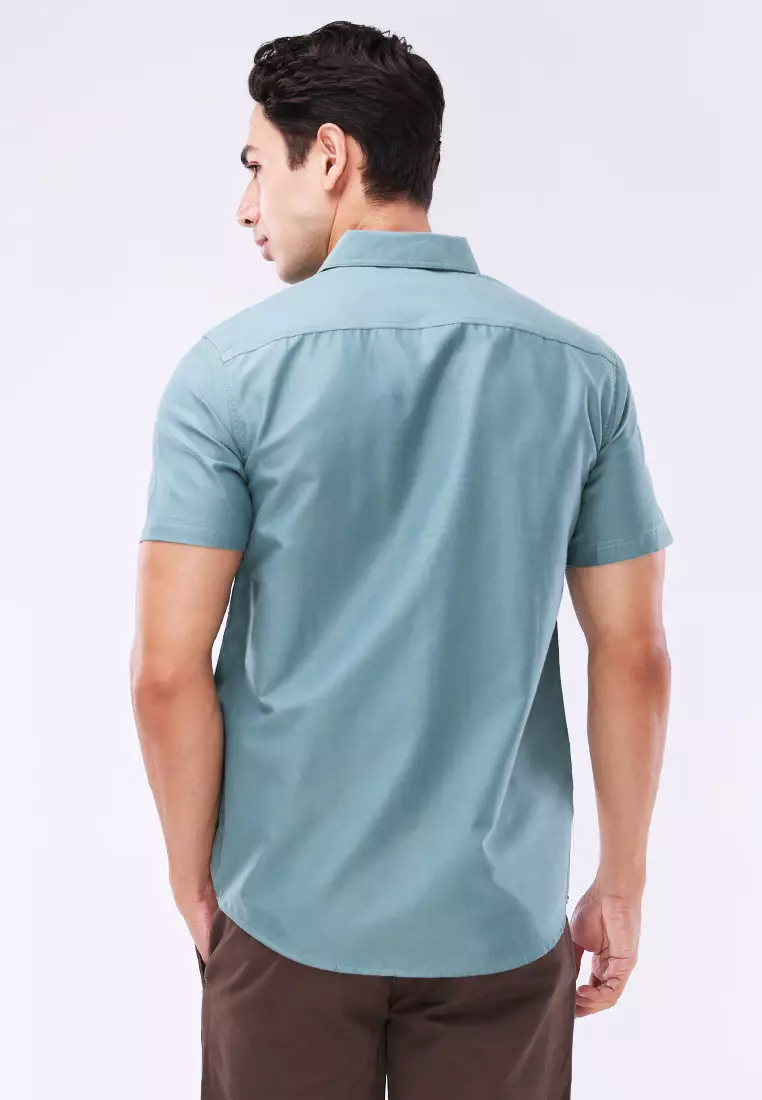 Woven Polo Short Sleeve