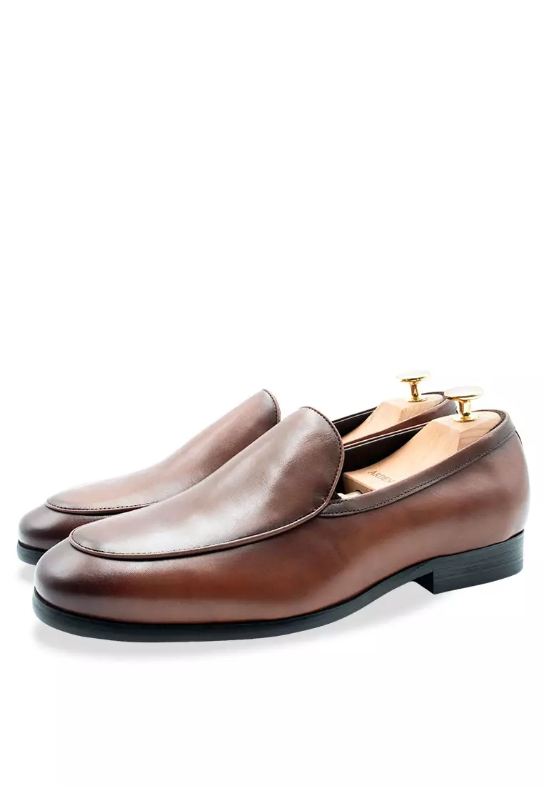 Moreno Chestnut Venetian Loafer